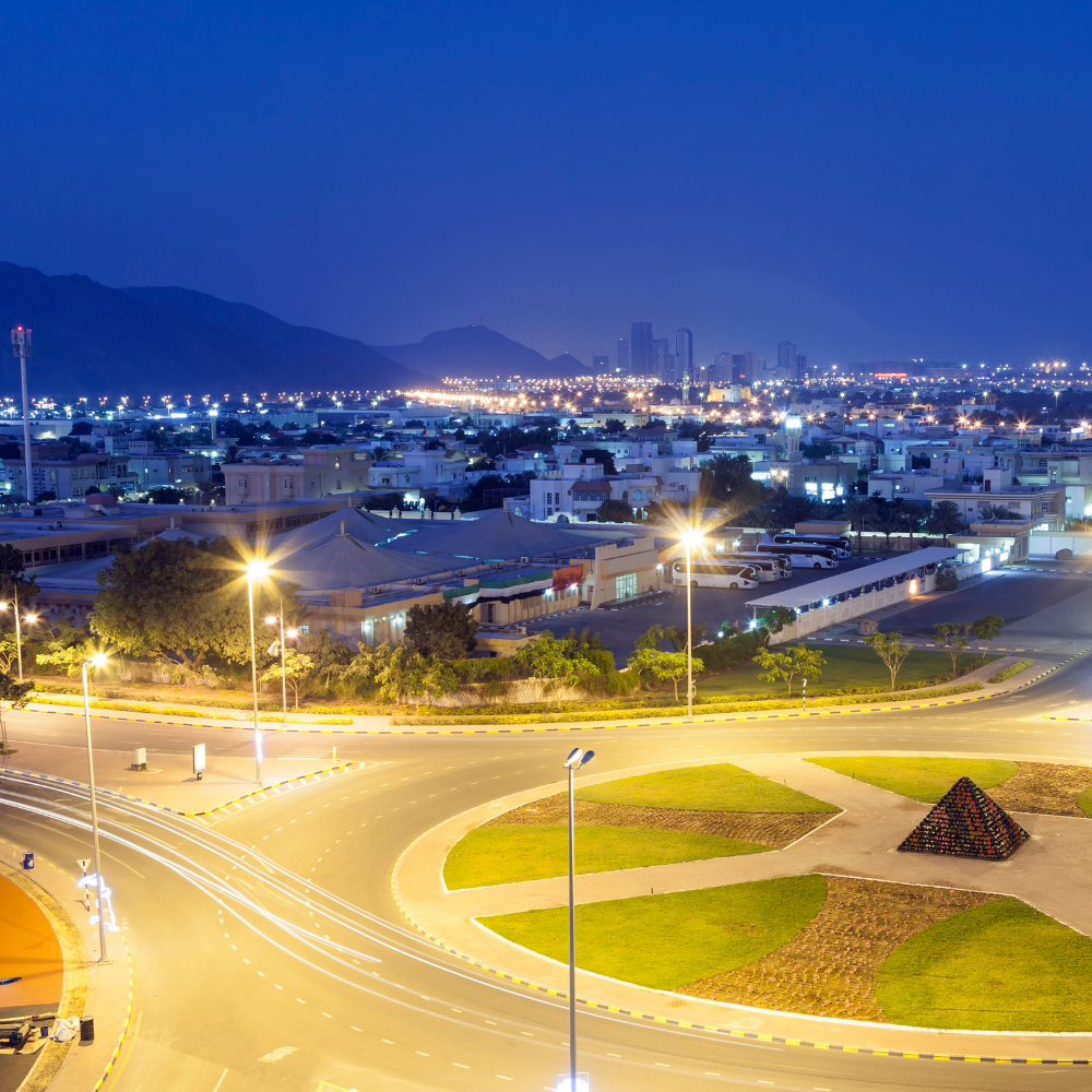 Illuminance Testing on roads and streets in the UAE